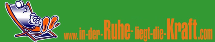 In der Ruhe liegt die Kraft